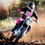 Thumbnail: youth black and pink track jersey mx motocross dirt bike clothing