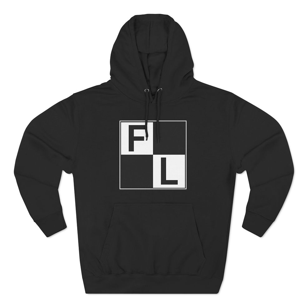 FL Three-Panel Fleece Hoodie