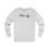Thumbnail: Frown Less Cursive Unisex Jersey Long Sleeve Tee