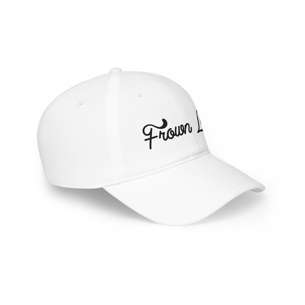 Thumbnail: Frown Less Low Profile Baseball Cap