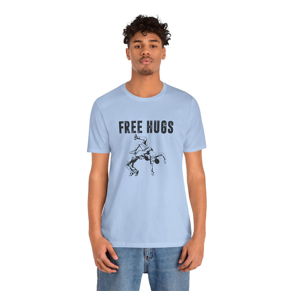Thumbnail: Free Hugs Unisex Jersey Short Sleeve Tee
