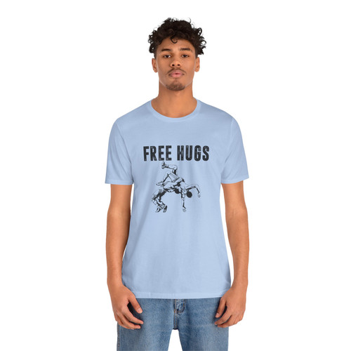 Free Hugs Unisex Jersey Short Sleeve Tee | Frown Less