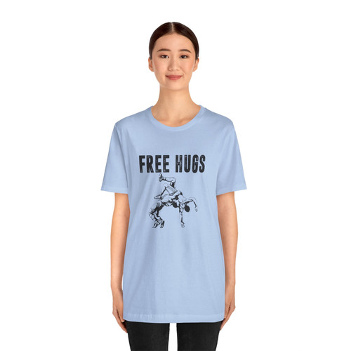 Free Hugs Unisex Jersey Short Sleeve Tee | Frown Less