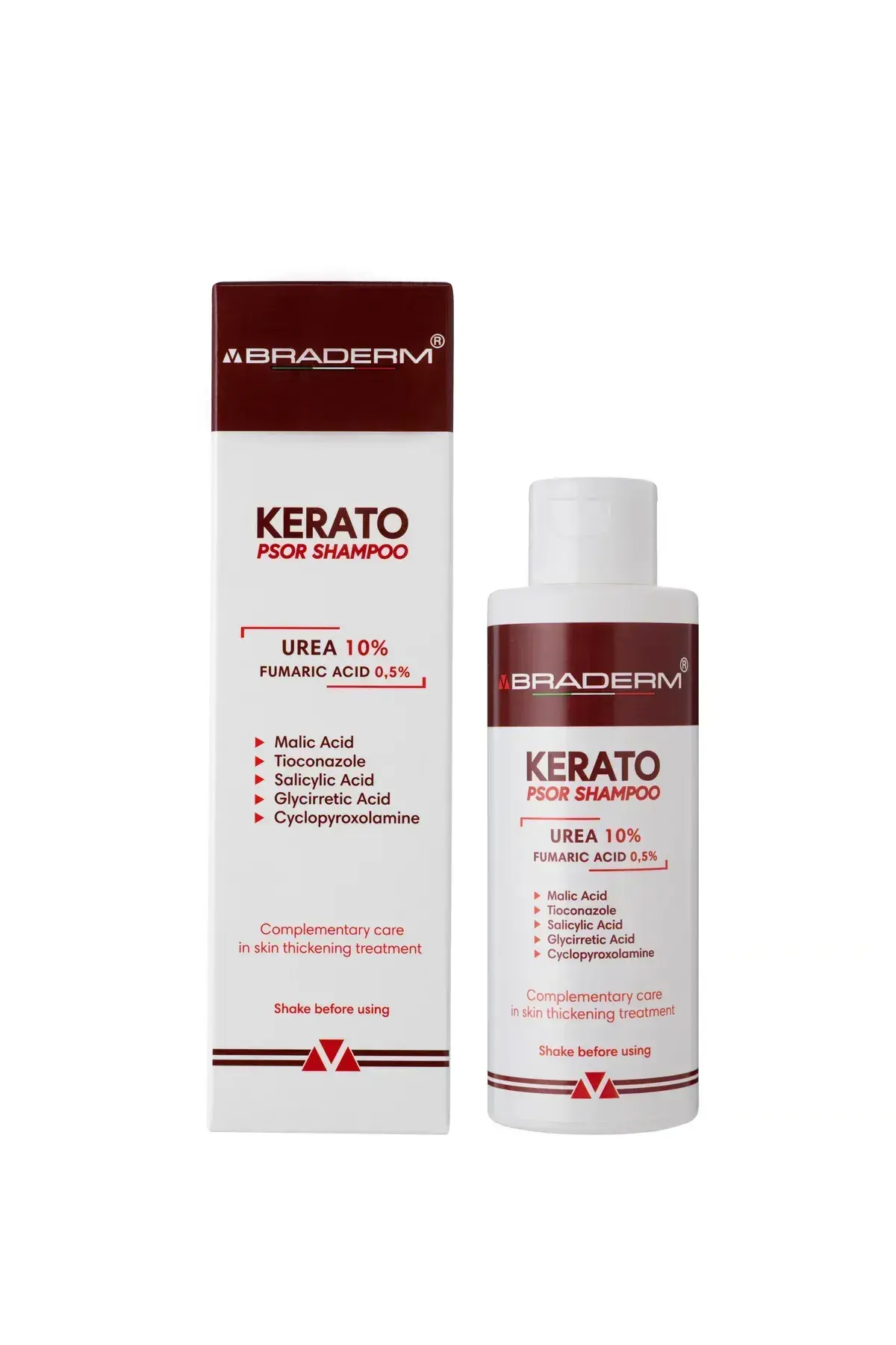 Braderm Kerato Psor Shampoo Лікувальний шампунь для шкіри голови