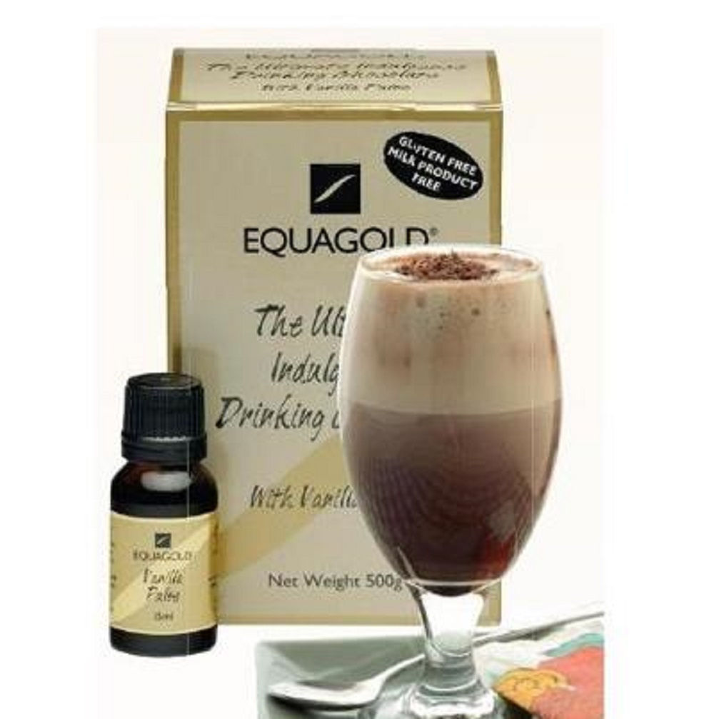 The Ultimate Indulgence Drinking Chocolate with Vanilla Pulse.