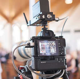 Camera Livestreaming an event