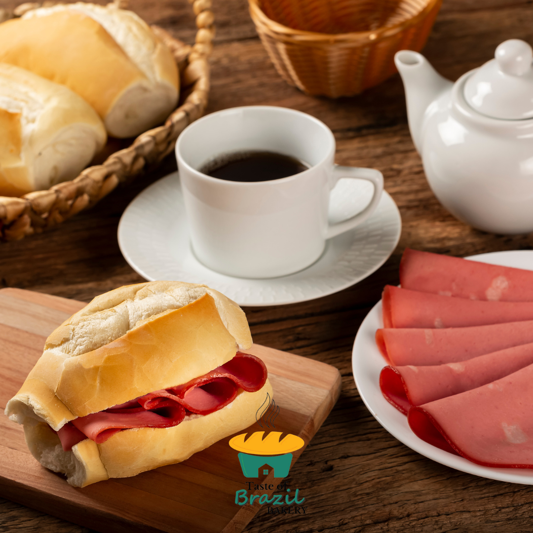 Mortadella, Ham, and Cheese Sandwich