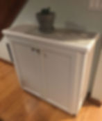 Custom White Cabinet
