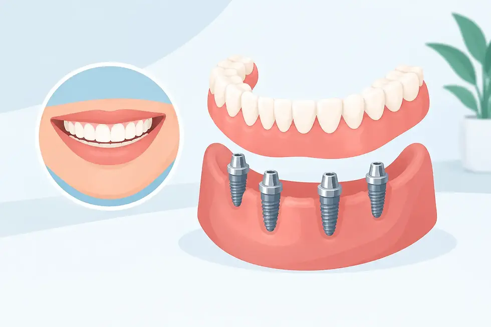 What an Implant Supported Denture Case Involves