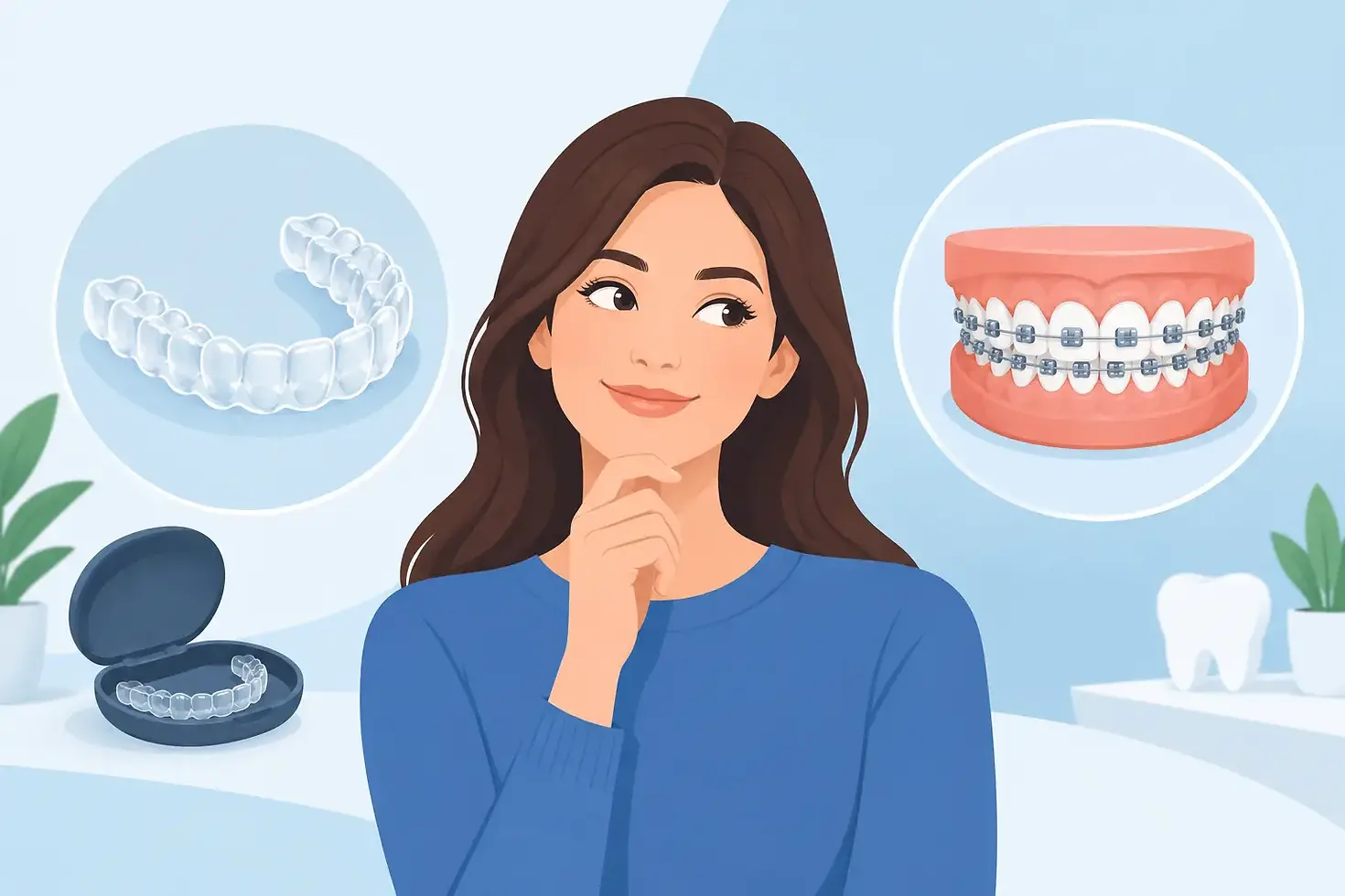 Invisalign Versus Braces Near Me - Which Fits?