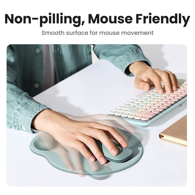 Thumbnail: UGREEN LP668 Mouse Pad with Wrist Rest Ergonomic Premium Anti-Slip Wrist Pad