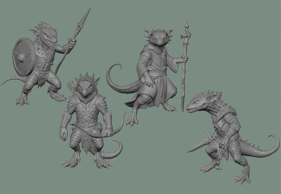 Thumbnail: The Warren Raiders – Kobold Skirmish Set 