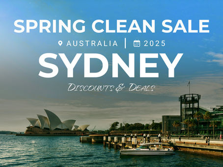 Spring Clean Sale Australia 2025: Sydney, Discounts & Deals