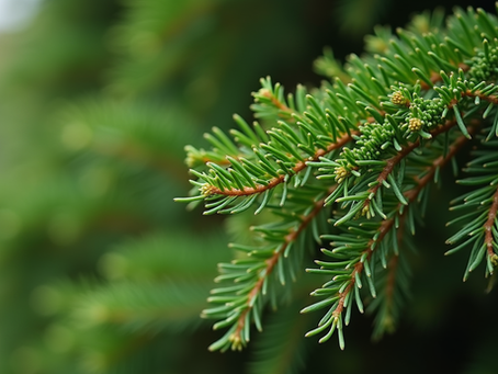 Thuja boom als metafoor voor groei