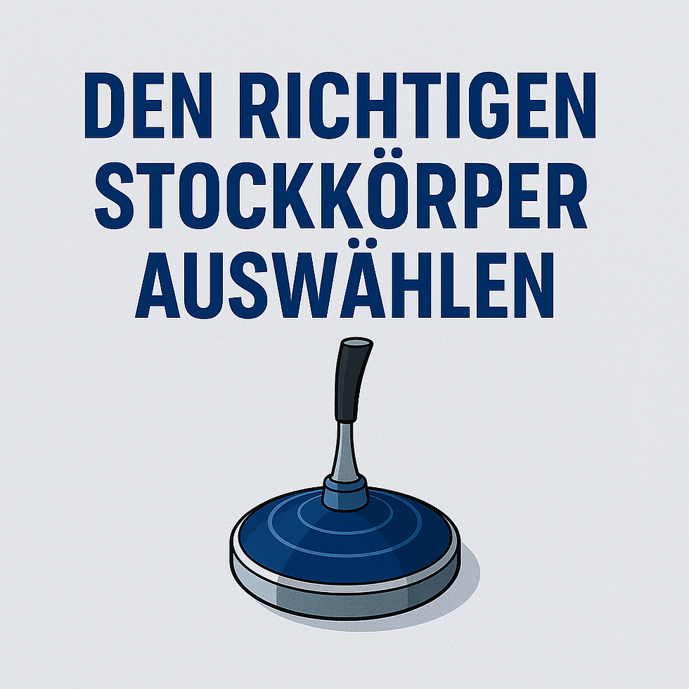 Wie wähle ich den richtigen Stockkörper aus?