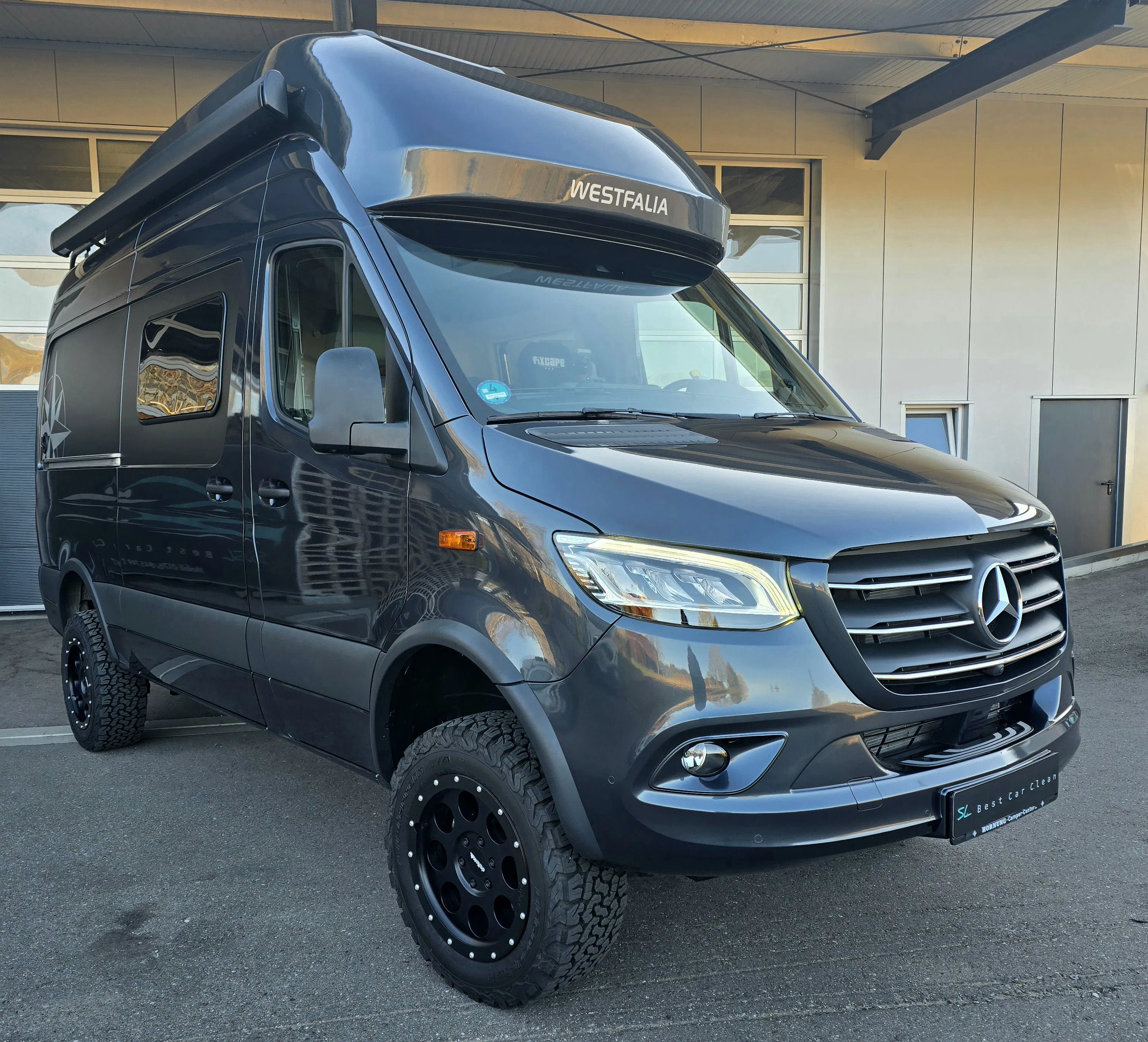 Keramikversiegelung Wohnmobil kunde aus Mengen bei Experten bei SL Best Car Clean in Owingen 