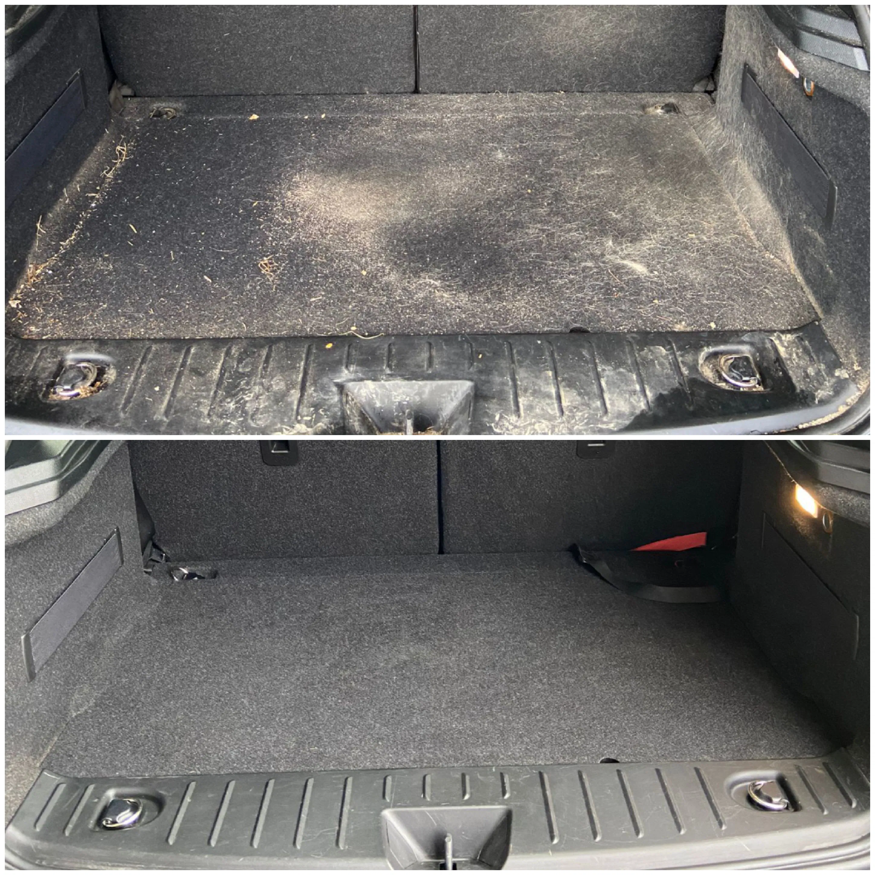 Tierhaare entfernung kunde aus singen bei SL Best Car Clean Sergej Lang