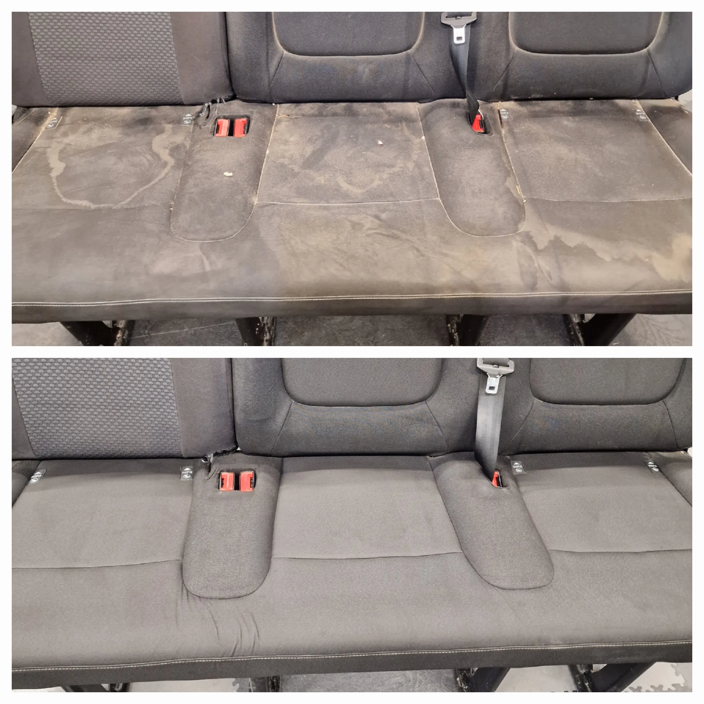 Autoaufbereitung Eigeltingen Vorher Nachher Innenreinigung