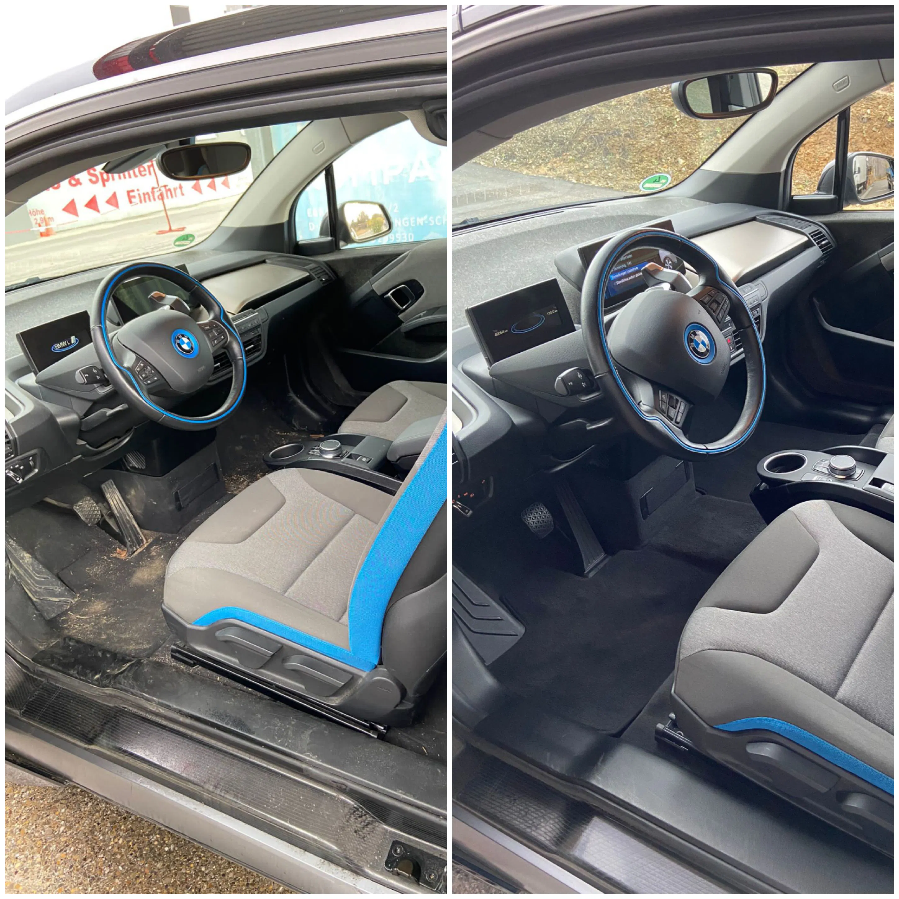 Innenreinigung Bmw kunde aus Konstanz bei SL best Car Clean in Owingen