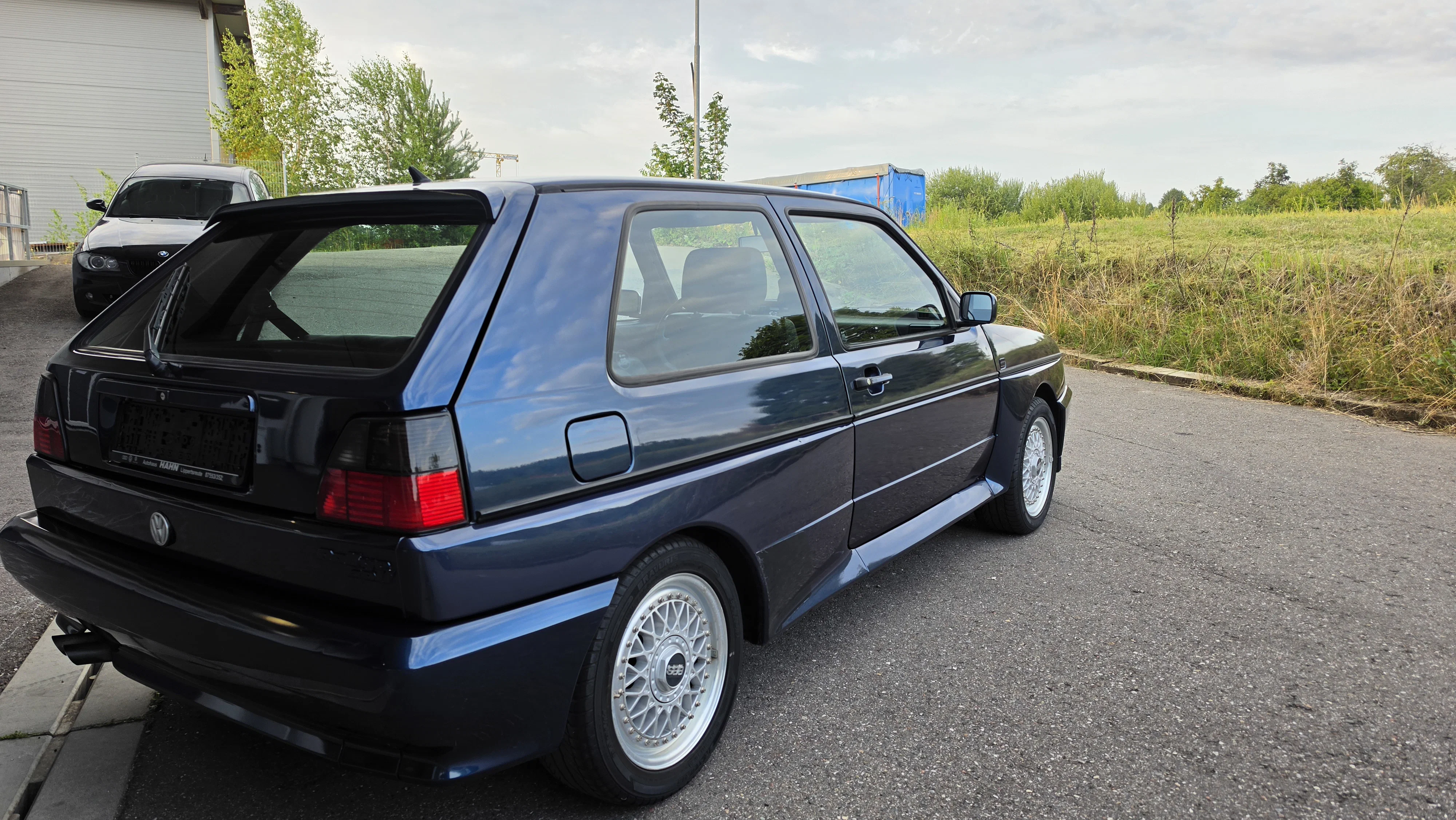 Rallye Golf Schriftzug am Heck nach Keramikversiegelung bei SL Best Car Clean