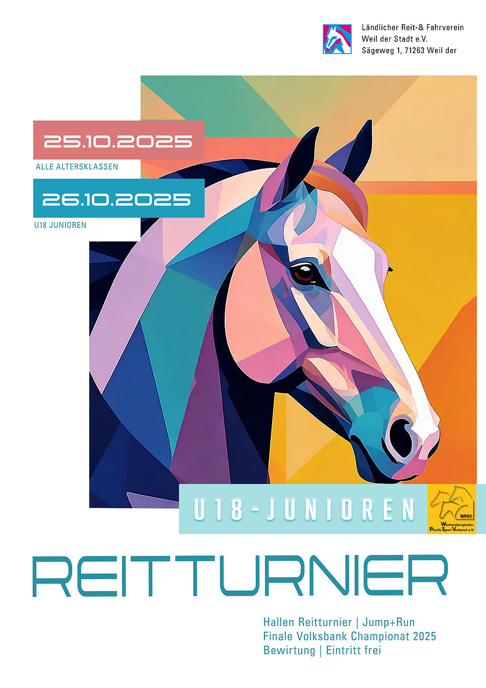 HERBSTTURNIER 25.-26.10 MIT U18 JUNIORENTAG