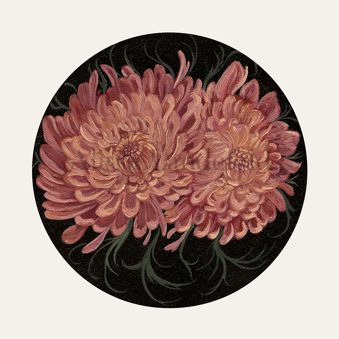 November Mums Paper Prints