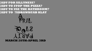 Top 28 Parties! #14: April Fools' Party 2012!