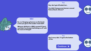 Sneak Peek: Destination Island Dialogue Menu!