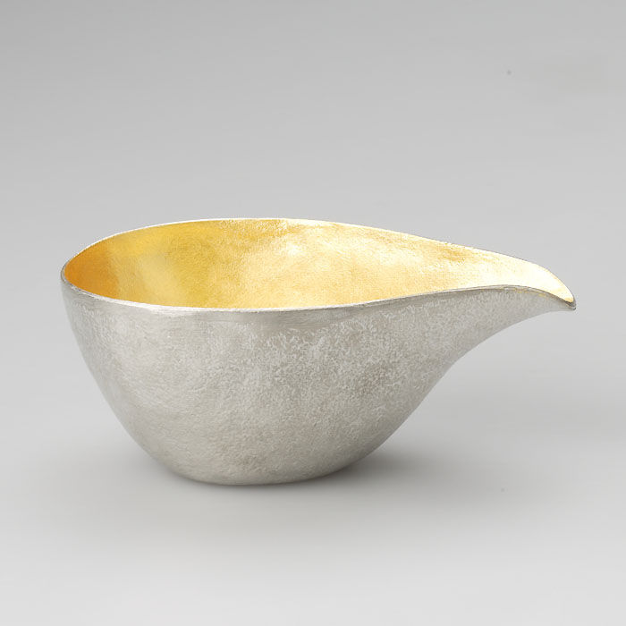 縮圖：能作 锡制 片口 分酒器 金箔 父亲节 礼品 纪念品（表示价格是日元）