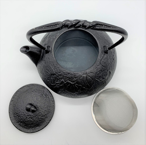 南部鉄器 宝生堂 鉄瓶 瓢箪 急須 煎茶道具 茶道具 ひょうたん 宝生堂 南部鉄器 鋳鉄 鉄瓶兼用急須 小鉄瓶 ひょうたん 瓢 0.5L 茶漉し
