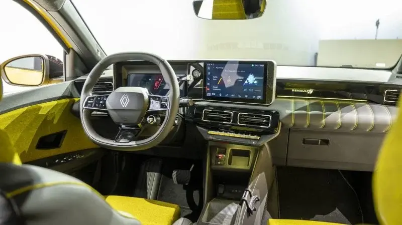 intérieur renault 5 E-Tech Electric 2025