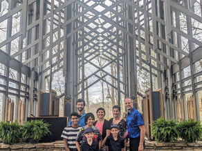 March 31, 2024: Celebrating Easter in the Lovely Thorncrown Chapel