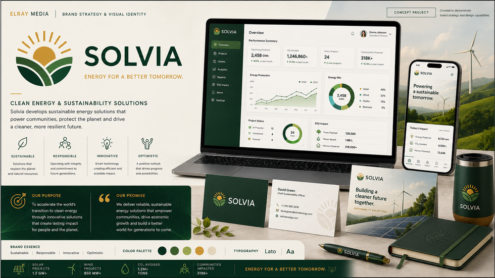 SOLVIA — Clean Energy & Sustainability