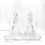Miniatura: Crystal ampoules and jug set