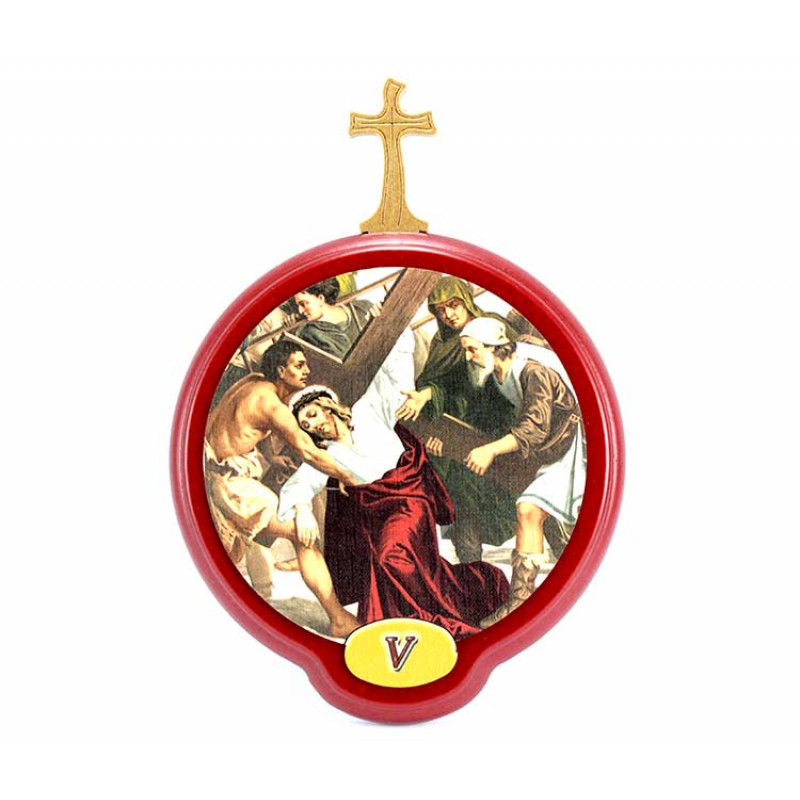 Miniatura: camino de la cruz