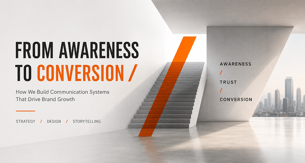 From Awareness to Conversion: Why Most Marketing Communication Fails (And How We Help Brands Fix It)