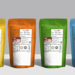 Allana Exports frozen meat FMCG packaging design – Pavan Java Studio Mumbai