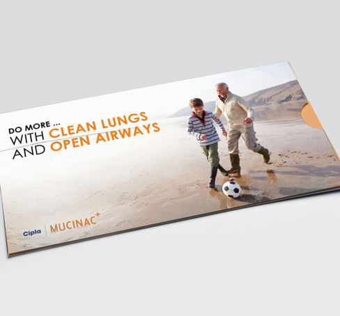 Cipla Mucinac AB in-clinic engagement design – Pavan Java Studio Mumbai