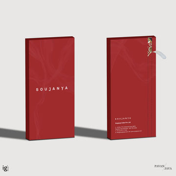 Soujanya Industrial Colorants master shade card hardcover book design – Pavan Java Studio Mumbai