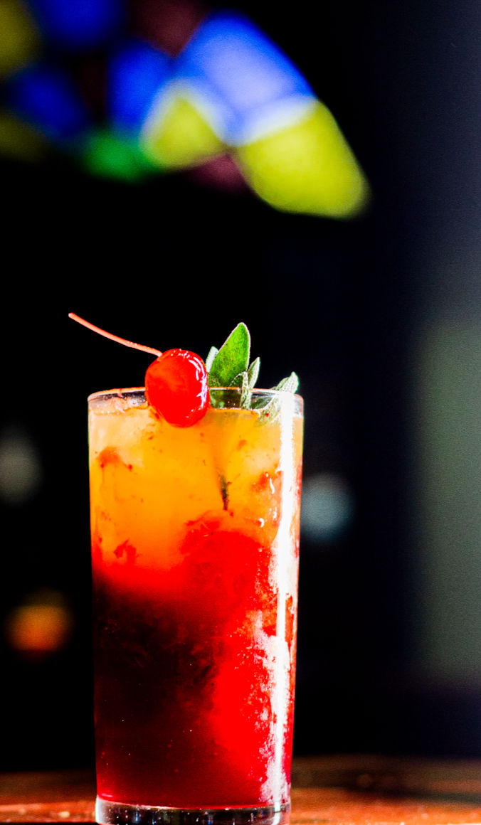Drink “Paixão” (Foto: Studio Xwiggo)