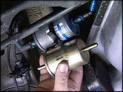 Замена топливного фильтра