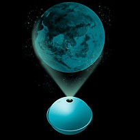 Planet Projector Blue