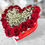 섬네일: Classic Heart Arrangement of Premium Roses 