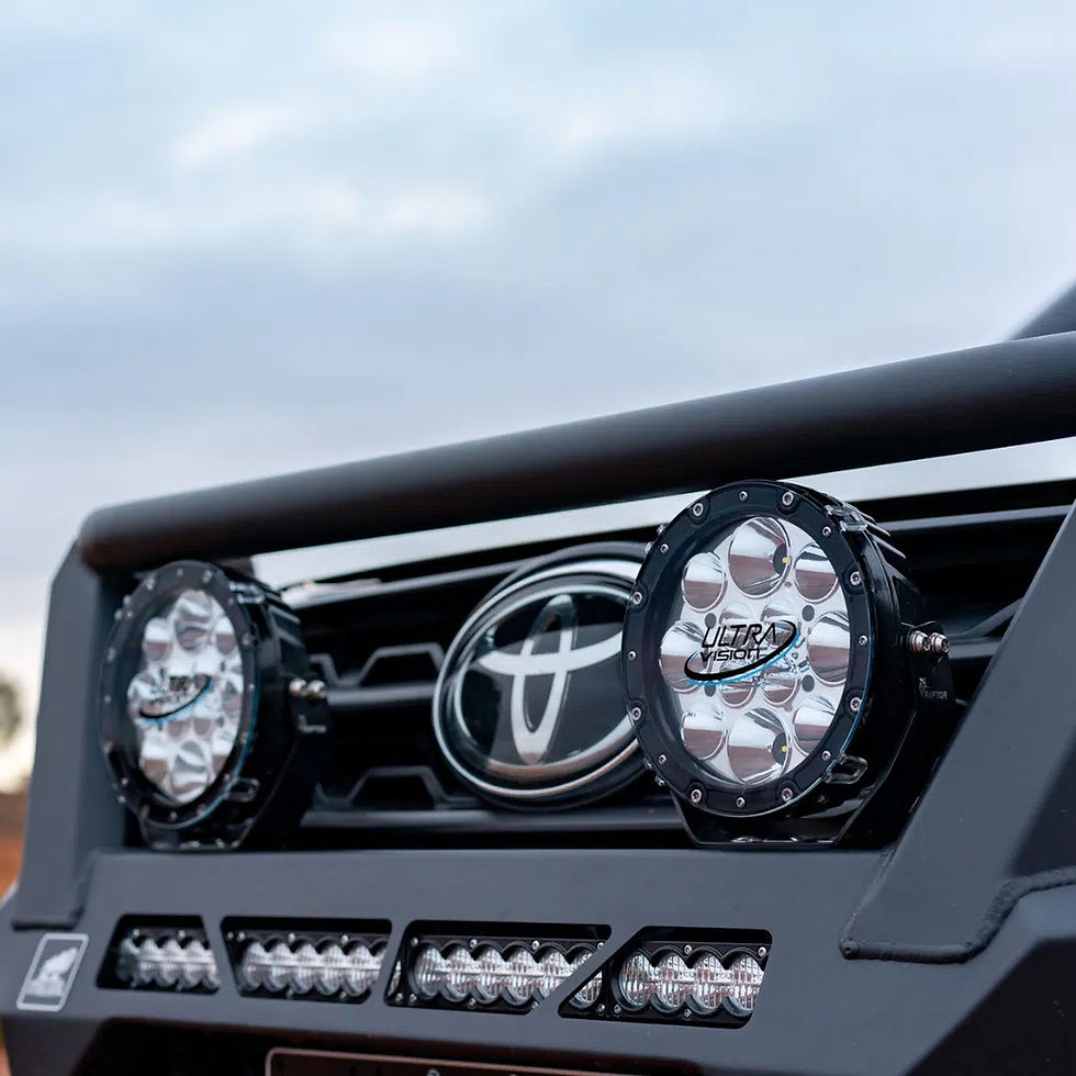 Thumbnail: Raptor 70 LED 7″ Driving Light (Pair)