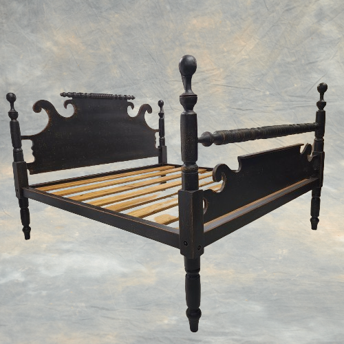 Thumbnail: SOLD Neat Pieces  Custom King Size Bed (4047)