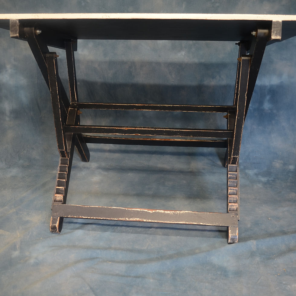 Thumbnail: SOLD Antique Sawtooth Adjustable Drafting Table (1656)
