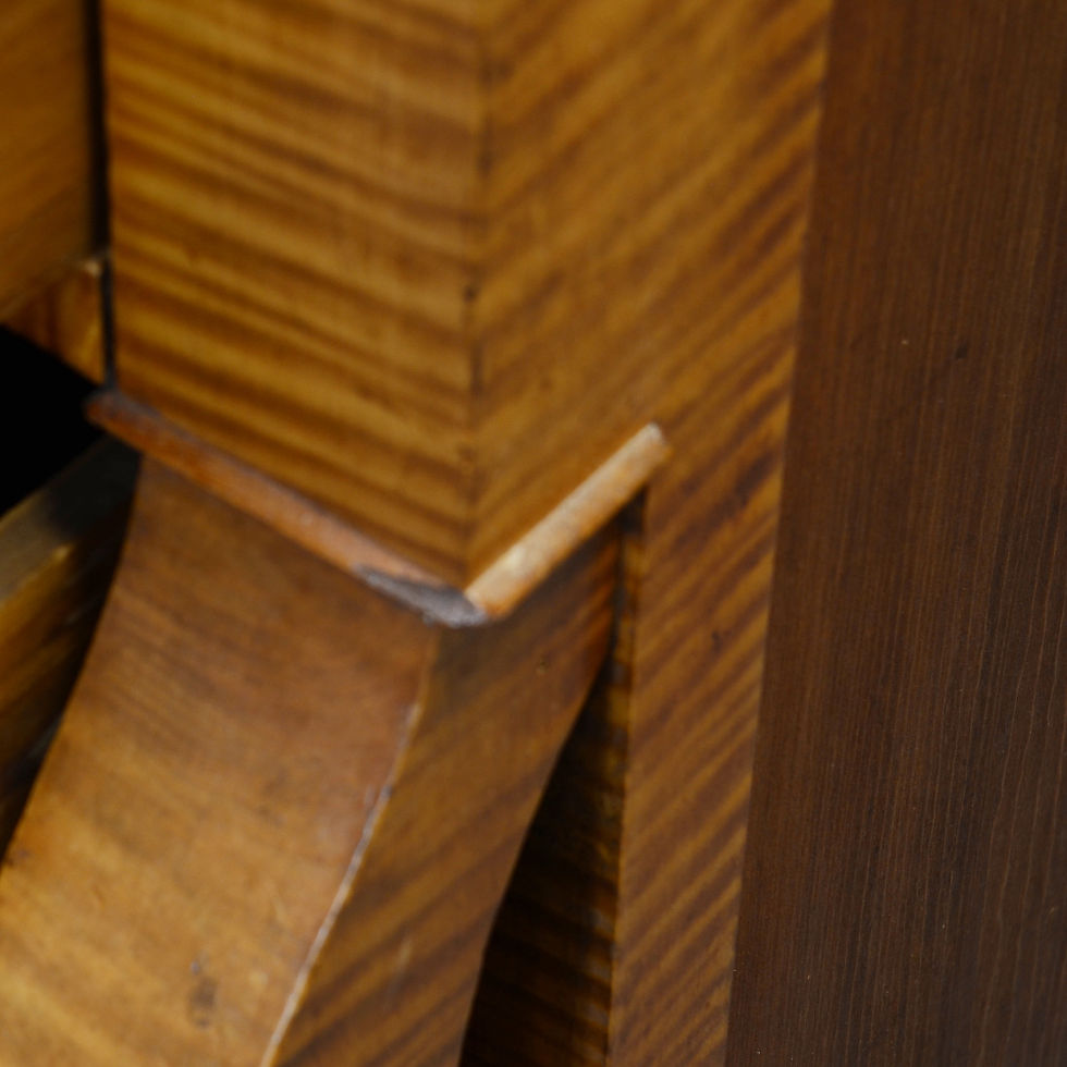 Thumbnail: SOLD Antique Curly Maple Empire Chest of Drawers (2394)