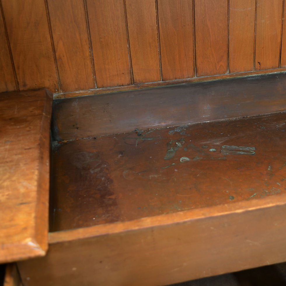 Thumbnail: SOLD Antique Amish High Back Drysink (2395