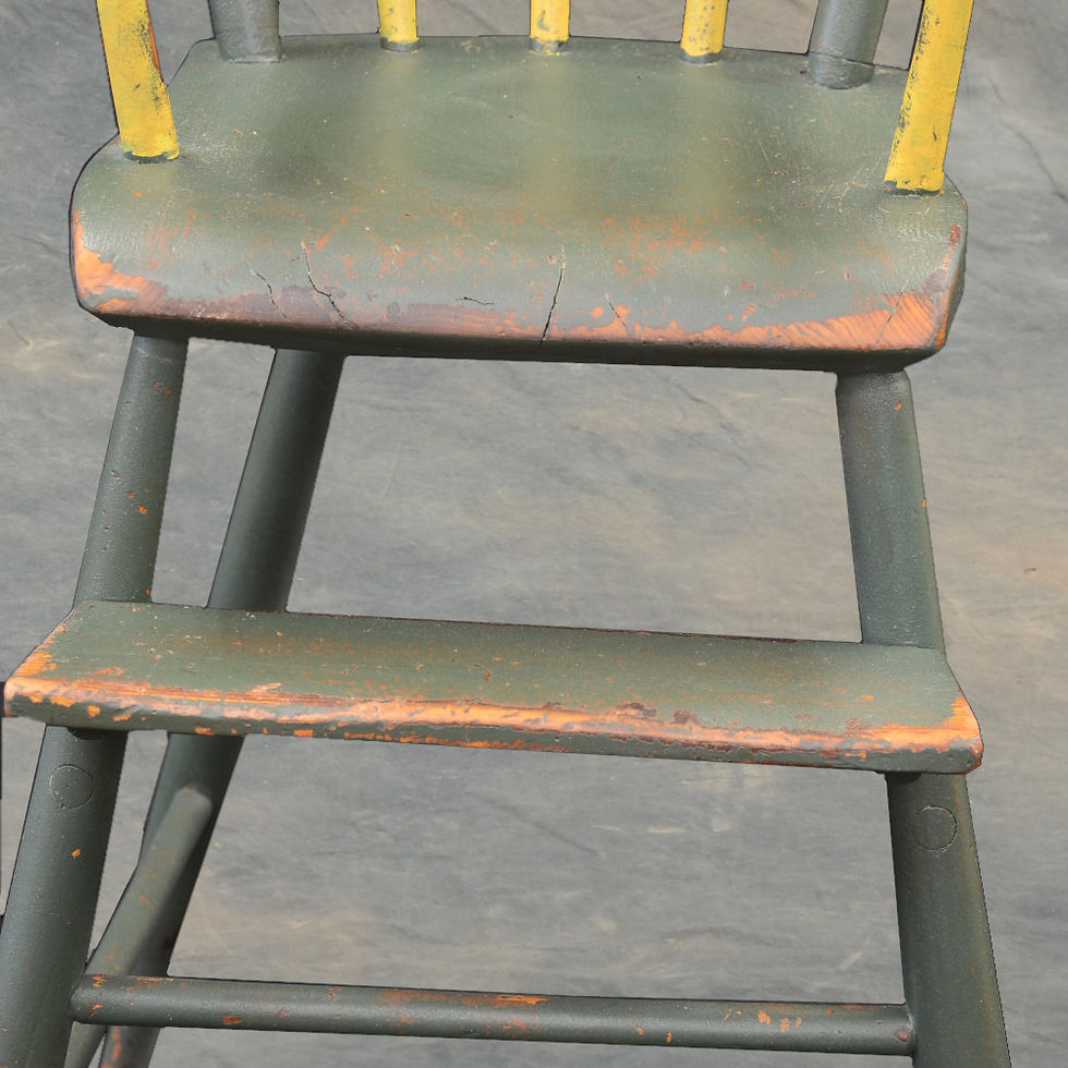 Thumbnail: SOLDAntique High Chair (1341)