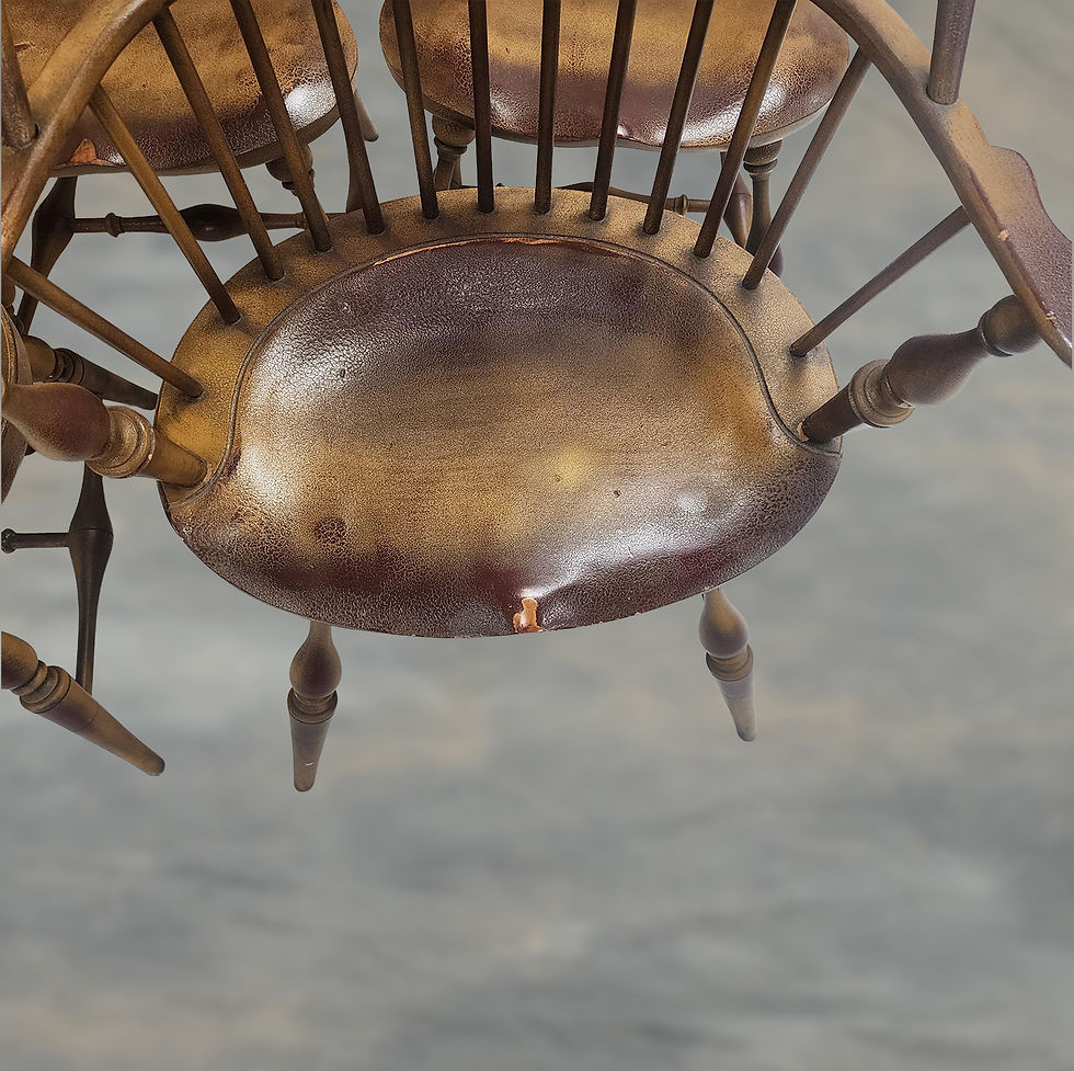 Thumbnail: SOLD4840 Set of 8 Windsor Chairs
